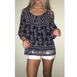 INC International Concepts Blouse Medium
